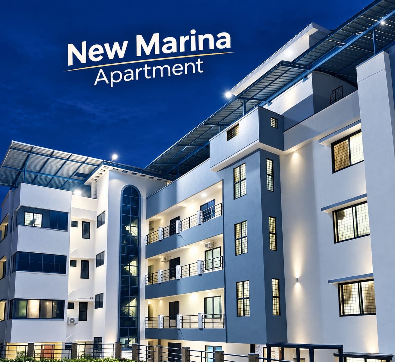 MARINA APARTMENT — Completed in Moodbidri, Mangalore