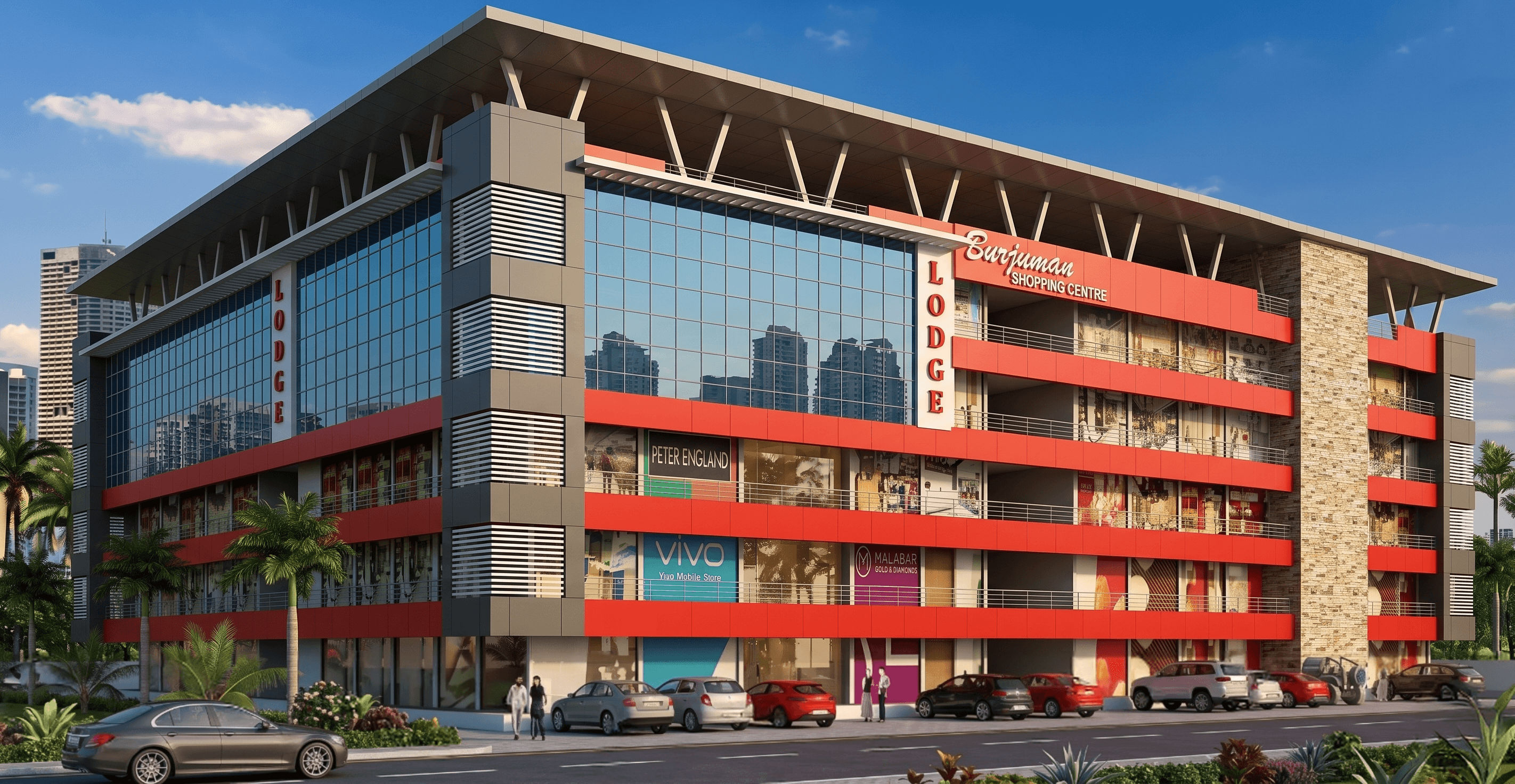 BURJUMAN SHOPPING CENTRE — Completed in Uppinangady, Mangalore